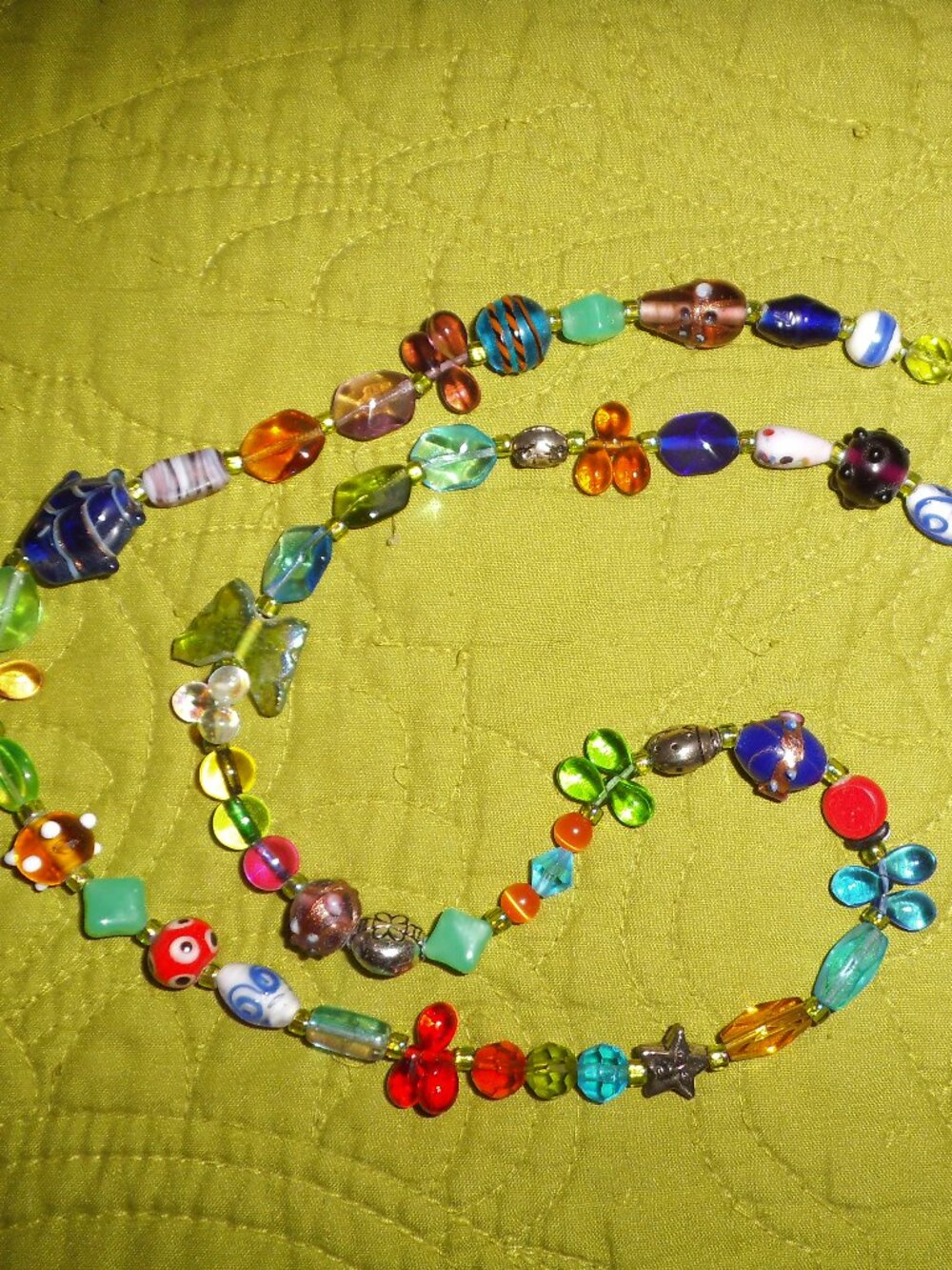 Handmade Glass Bead Eyeglass Holder Chain